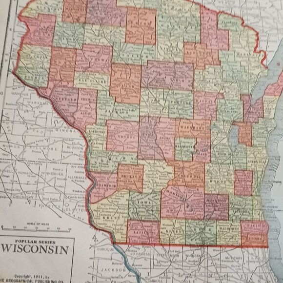 1913 standard new census atlas of the world, descriptive and pictorial - Picture 3 of 11